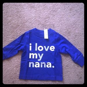 Old Navy "i love my nana" shirt