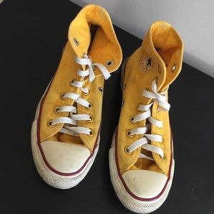 Yellow Converse
