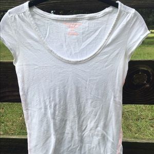 American Eagle scoop neck tee