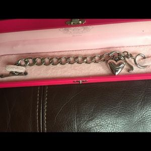 Juicy Couture Silver Charm bracelet
