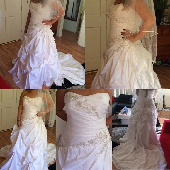 Wedding dress. No return