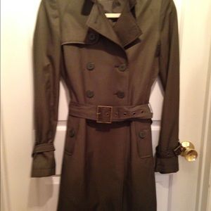 DKNY trench coat, knee length