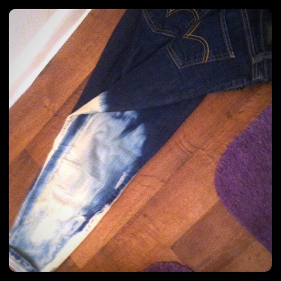 Levi Bleach Jeans