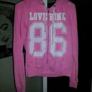 Victoria secret zip up sweater