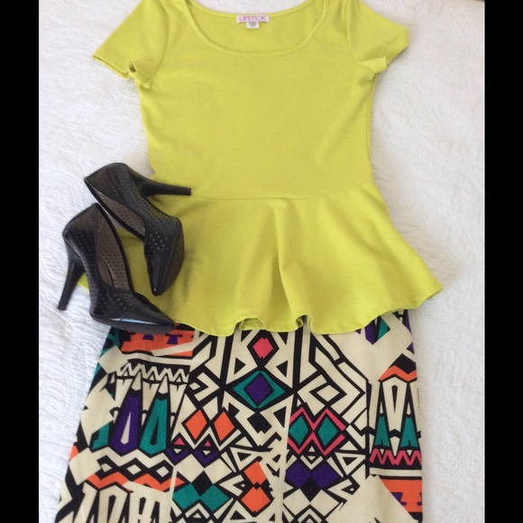 Peplum top