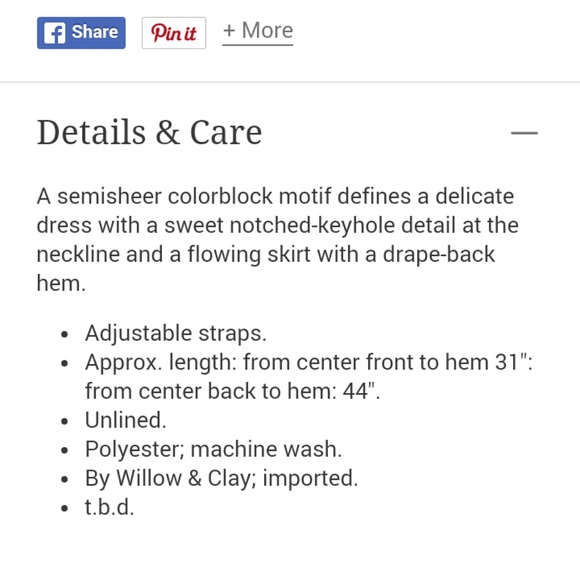 Willow & Clay High Low Dress - Picture 3 of 4