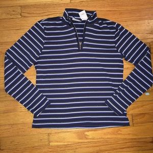 Liz Claiborne 3/4 zip stretch top