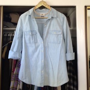 Old Navy Long Sleeved Button-Up Shirt