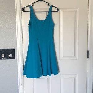 Blue Express skater dress