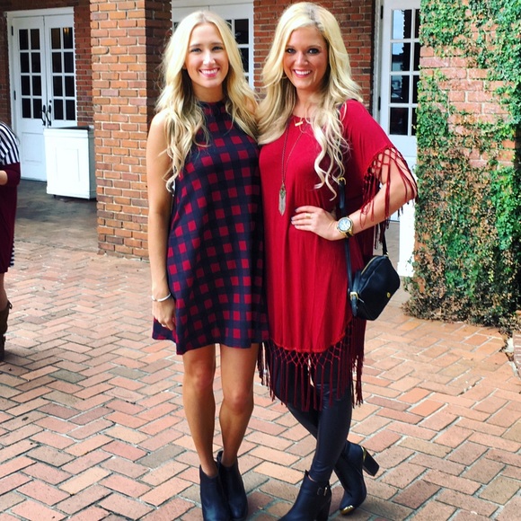 SOLD-Tank dress-buffalo check - Picture 2 of 4