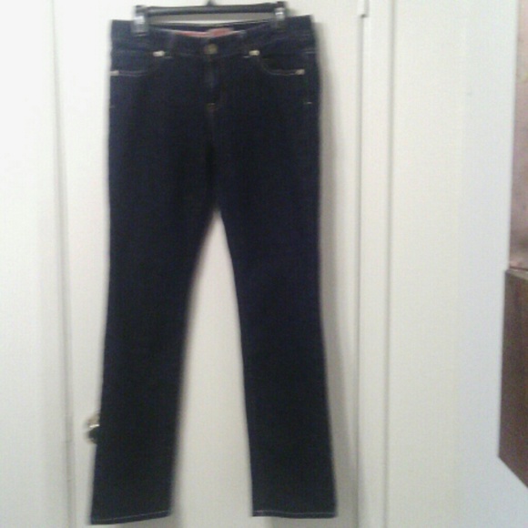 Dark blue denium jeans