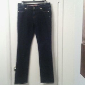 Dark blue denium jeans