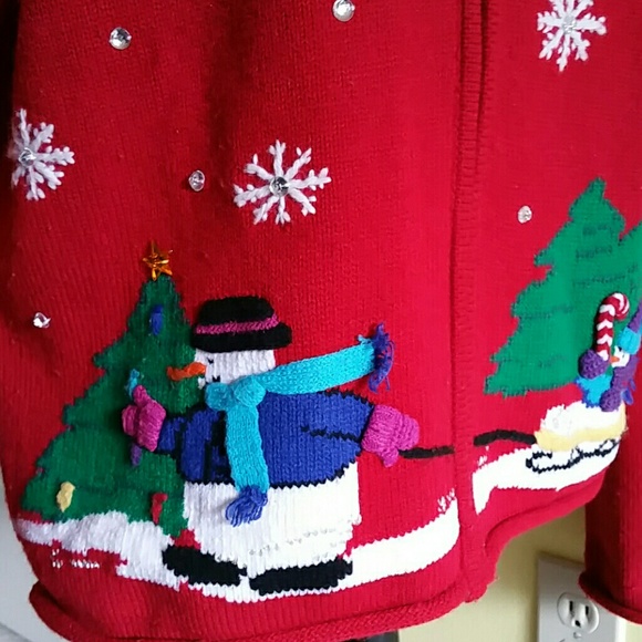 Karen Scott winter sweater - Picture 2 of 4