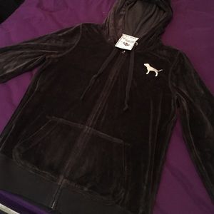 PINK Victoria's Secret Black Hoodie