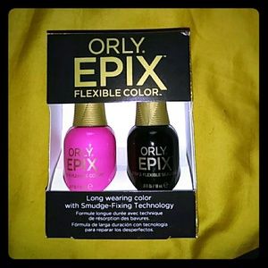 Orly Epix Flexible Color: step one and step two
