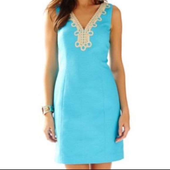 Lilly Pulitzer Bentley V-neck Shift Dress