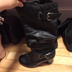 Madden girl black boots
