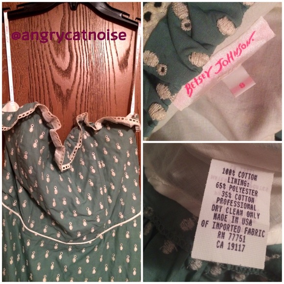 Vintage Betsey Johnson strapless dress - Picture 2 of 4