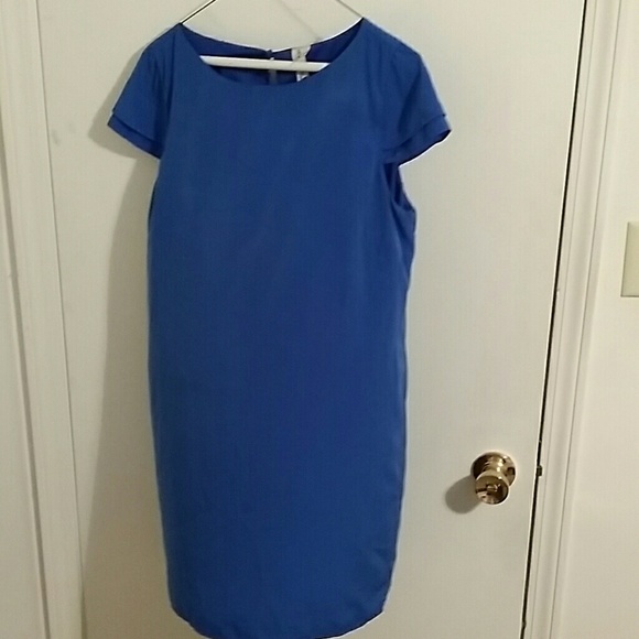 Blue dress