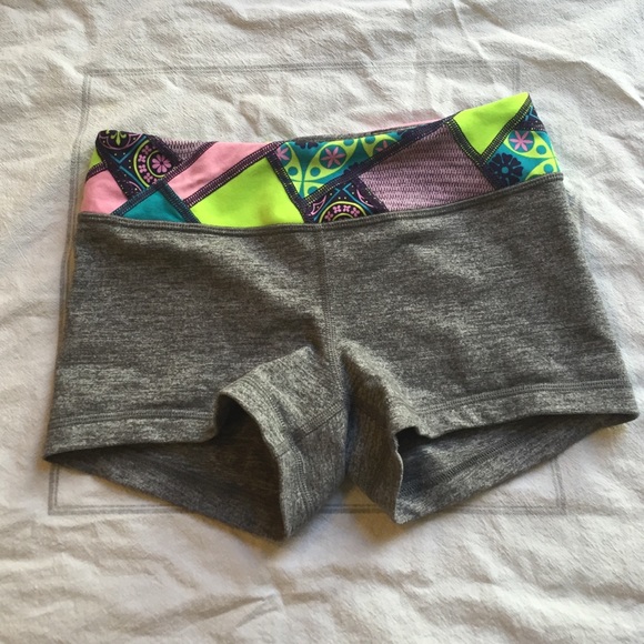 lululemon athletica Pants - Ivivva Reversible Gray Active Shorts