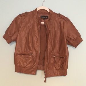 Brown Leather Jacket
