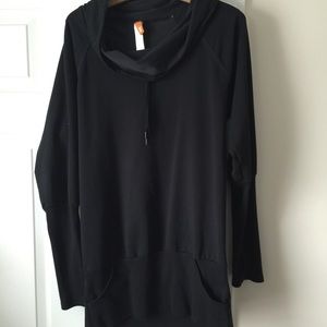 Long black athletic top worn once.