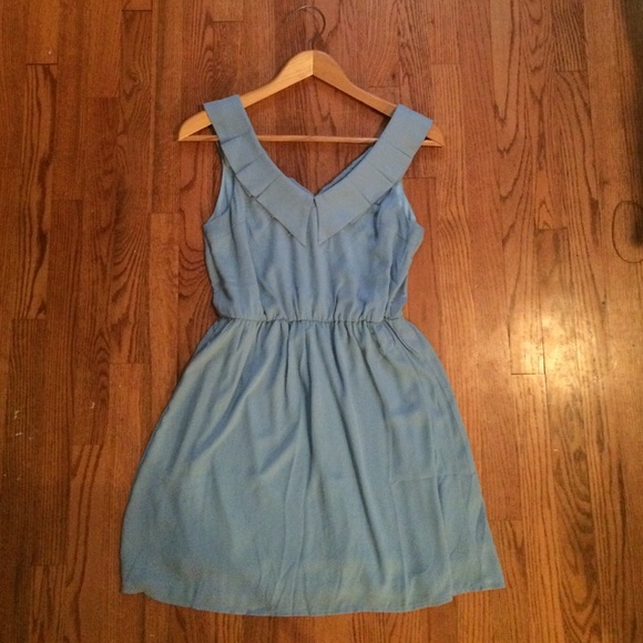 Doe & Rae Baby Blue Dress