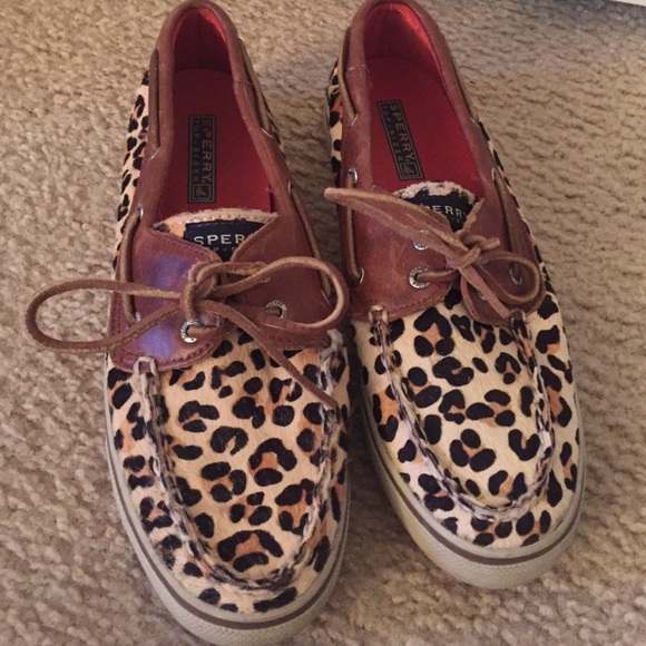 Sperry Shoes - Cheetah sperrys