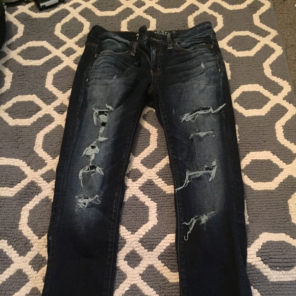 American eagle ripped jegging