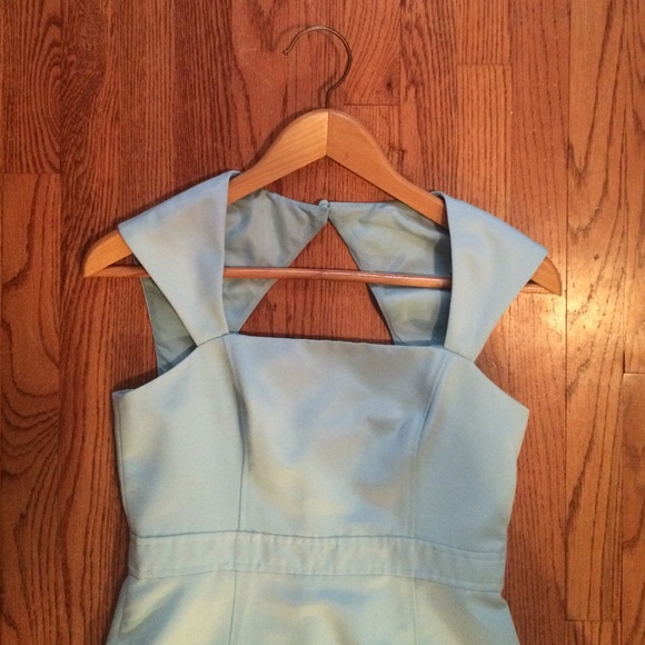 Adrianna Papell Robin's Egg Dress