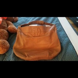 Tan leather Tory Burch Handbag