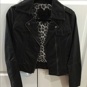GUESS faux leather jacket