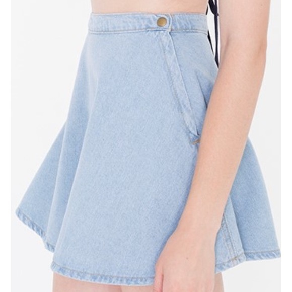 💌SOLD💌 American Apparel Denim Circle Skirt