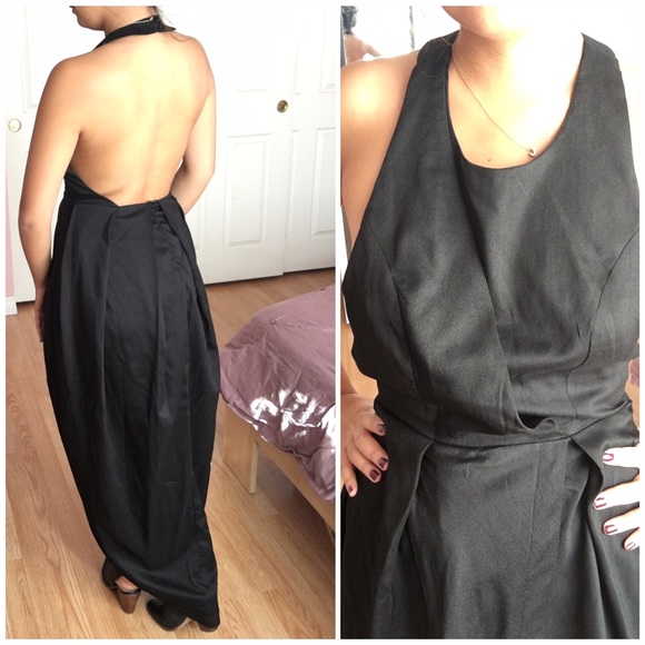 🚫SOLD🚫 Butterfly tulip black cocktail dress - Picture 2 of 3