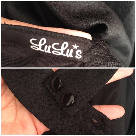 🚫SOLD🚫 Butterfly tulip black cocktail dress - Picture 3 of 3