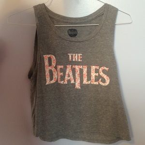 Beatles crop top