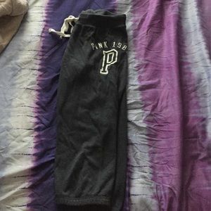 Pink sleepwear capris