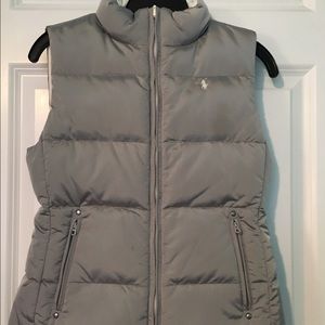 Grey Ralph Lauren vest. KIDS 12/14