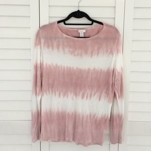 Subtle Tie-Dye Sweater