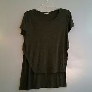 Gray High low side split top