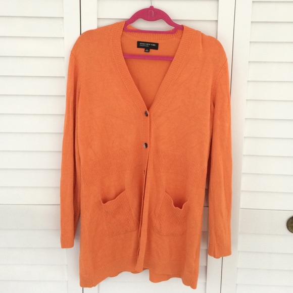 🍂🍂Orange Jones NY Cardigan