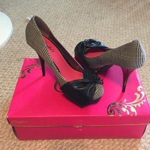 Candie's platform heels.