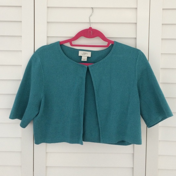 Loft Teal Shrug