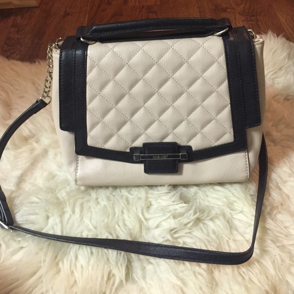 Black and white bag