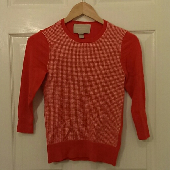 Banana Republic Merino Wool Orange Sweater, XS