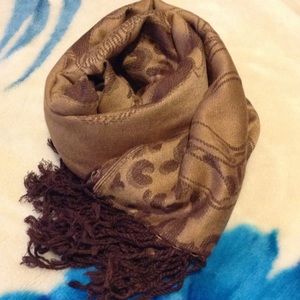 Brown color scarf
