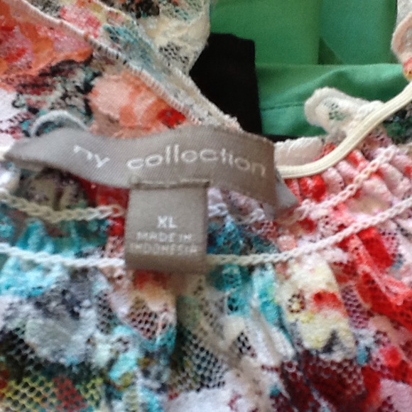 🌹 SALE - Gorgeous Floral Lace Top 🌹 - Picture 4 of 4