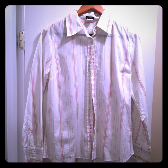 SOLD in BUNDLE JCrew Striped Blouse - Picture 1 of 2