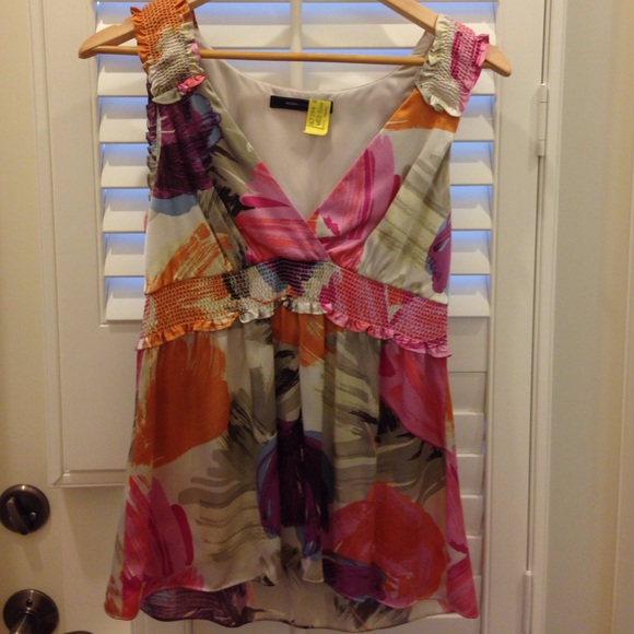 BCBGmaxazaria silk top - like new