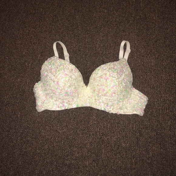 Sequin bra